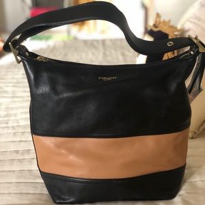 Authentic Coach Duffle Legacy Rugby Stripe 21180